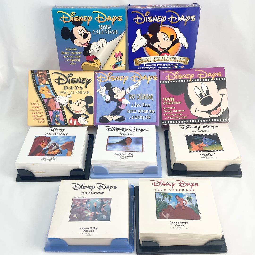 Disney Days ディズニー日めくりカレンダー 1996～2000 未使用 - メルカリ
