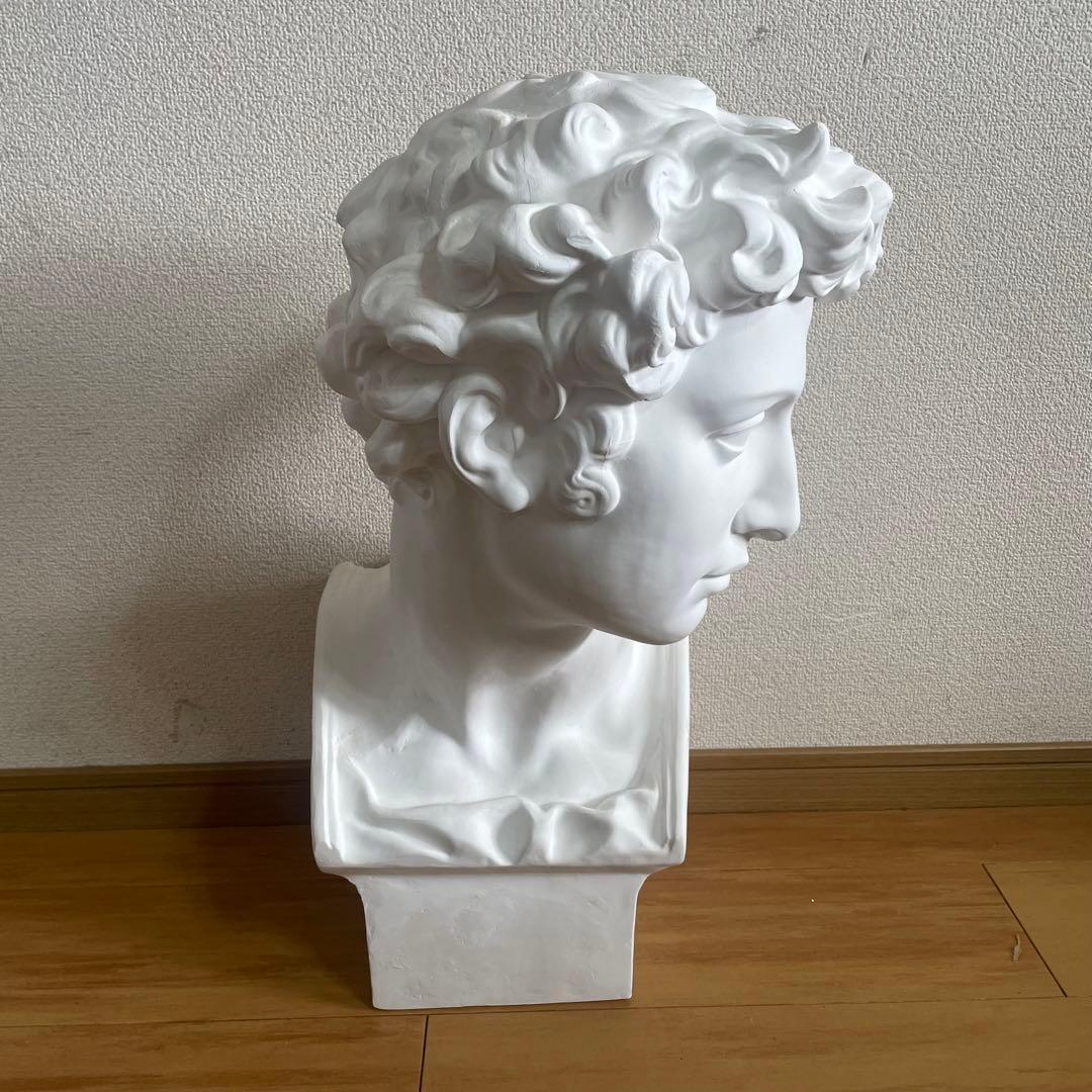 デッサン用 石膏像 メディチ胸像 高さ約60cm - メルカリ