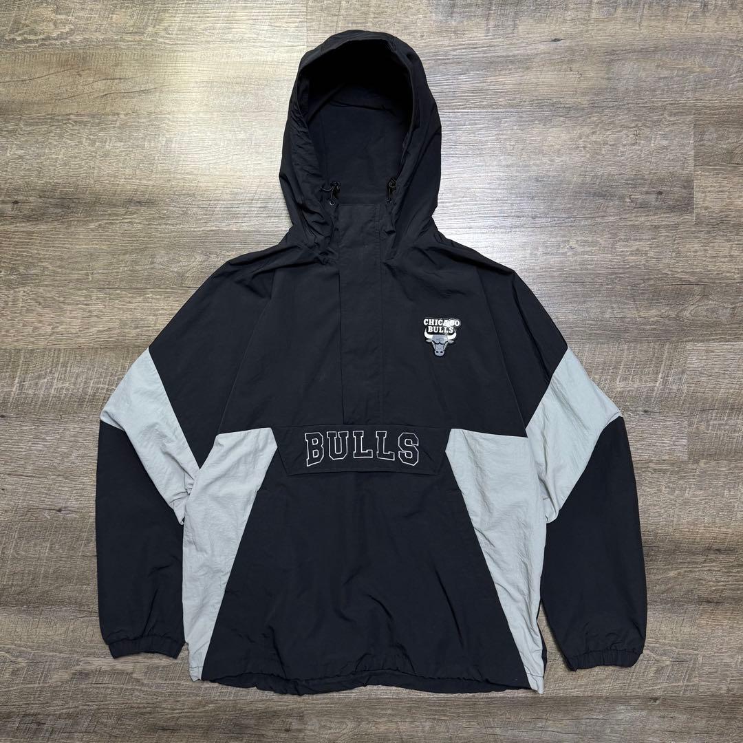 やっくん様 NBA シカゴ・ブルズ アノラックパーカー ナイロンジャケット L