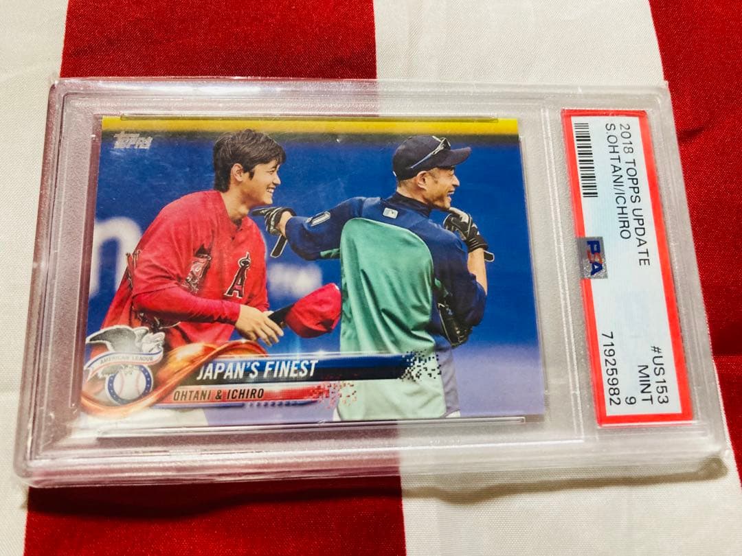2018 Topps 大谷翔平 イチロー ルーキーカード psa 9 topps