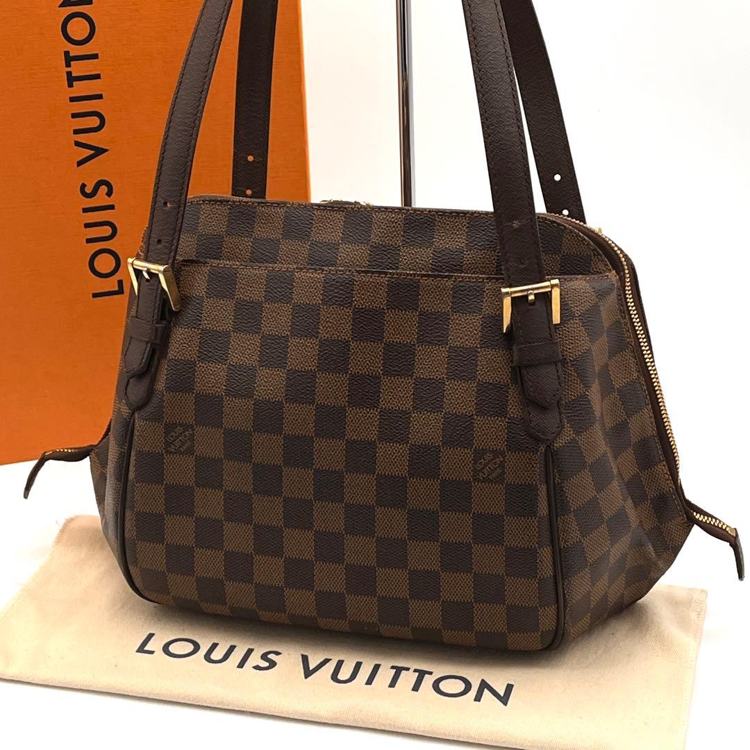 【超美品✨】ルイヴィトン　ダミエ　エベヌ　べレムMM　トートバッグ　ハンドバッグ