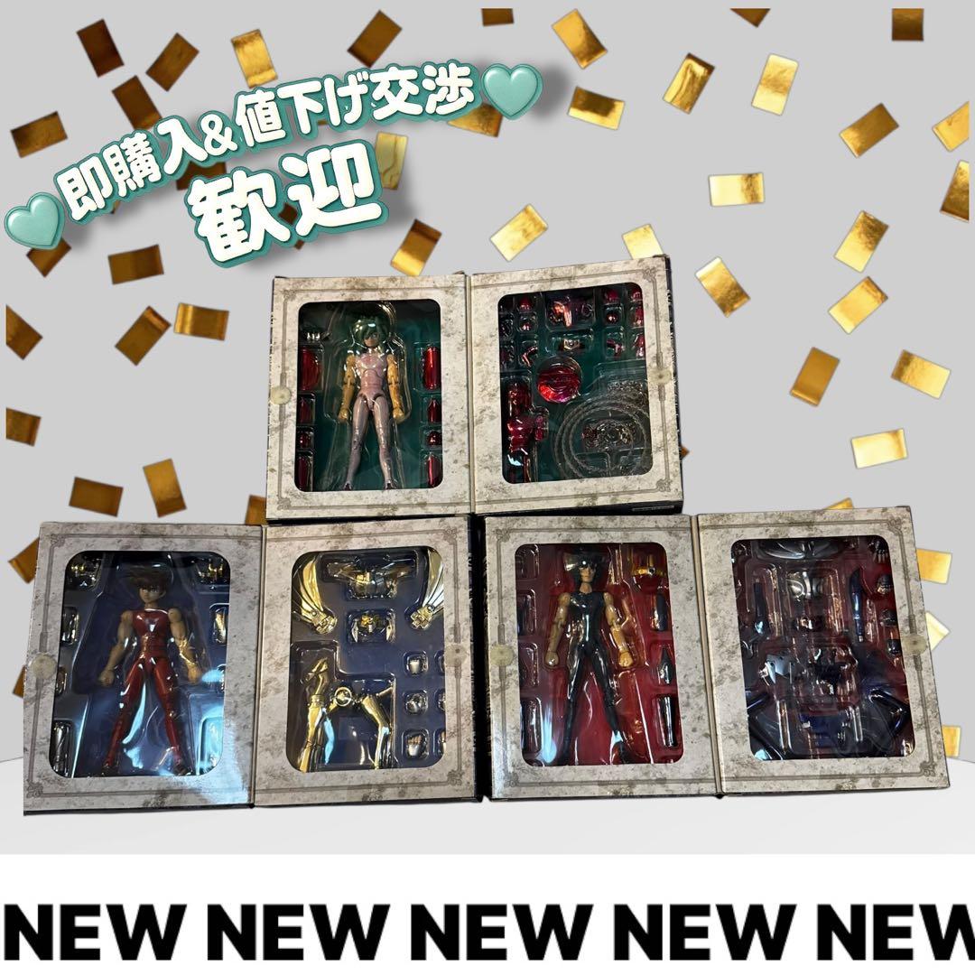 BANDAI 聖闘士聖衣神話 星矢 一輝 瞬 3体フィギュアセット！③