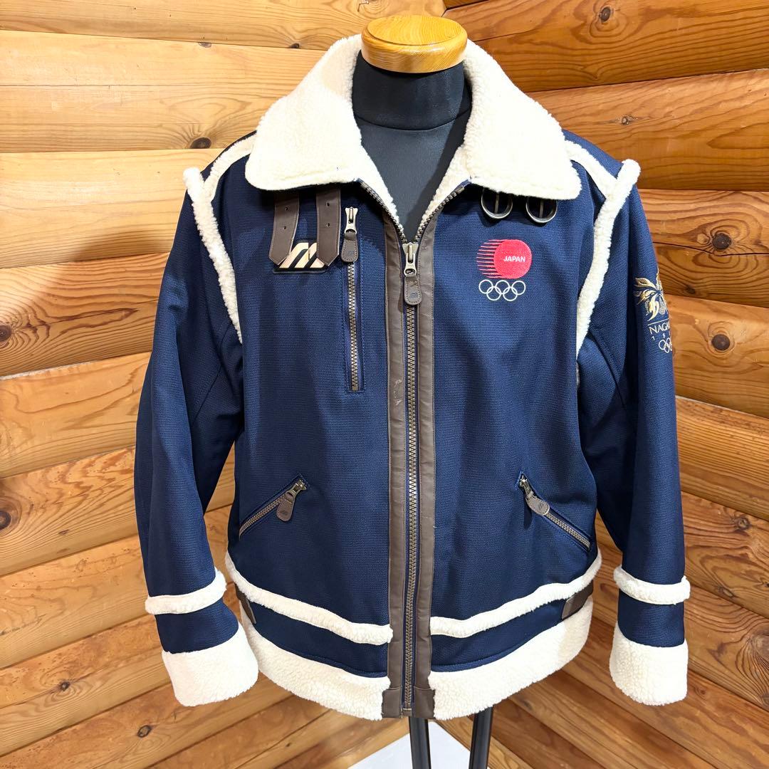MIZUNO JAPAN 1998年 長野オリンピック ジャケット ボア - メルカリ