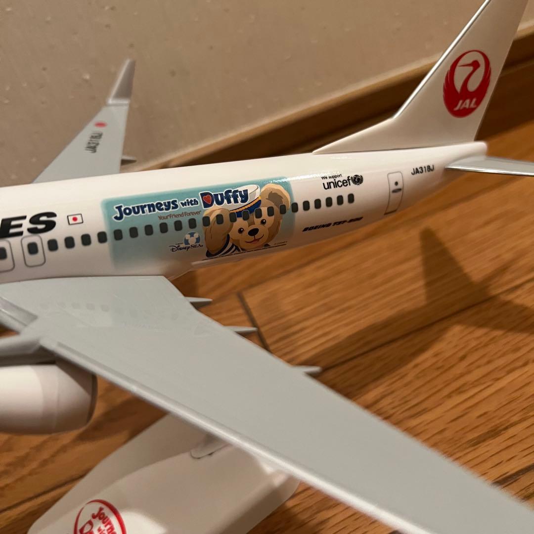ダッフィー 飛行機 JAL AIRLINES ハッピージャーニーエクスプレス