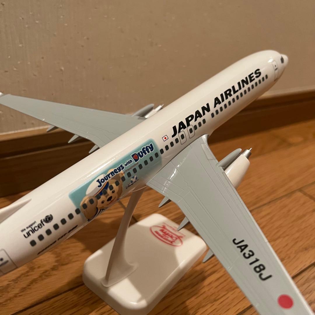 ダッフィー 飛行機 JAL AIRLINES ハッピージャーニーエクスプレス