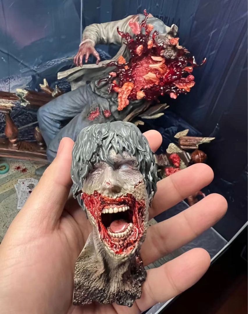 バイオハザード クレア 1/4 ガレージキット ガレキ スタチュー①