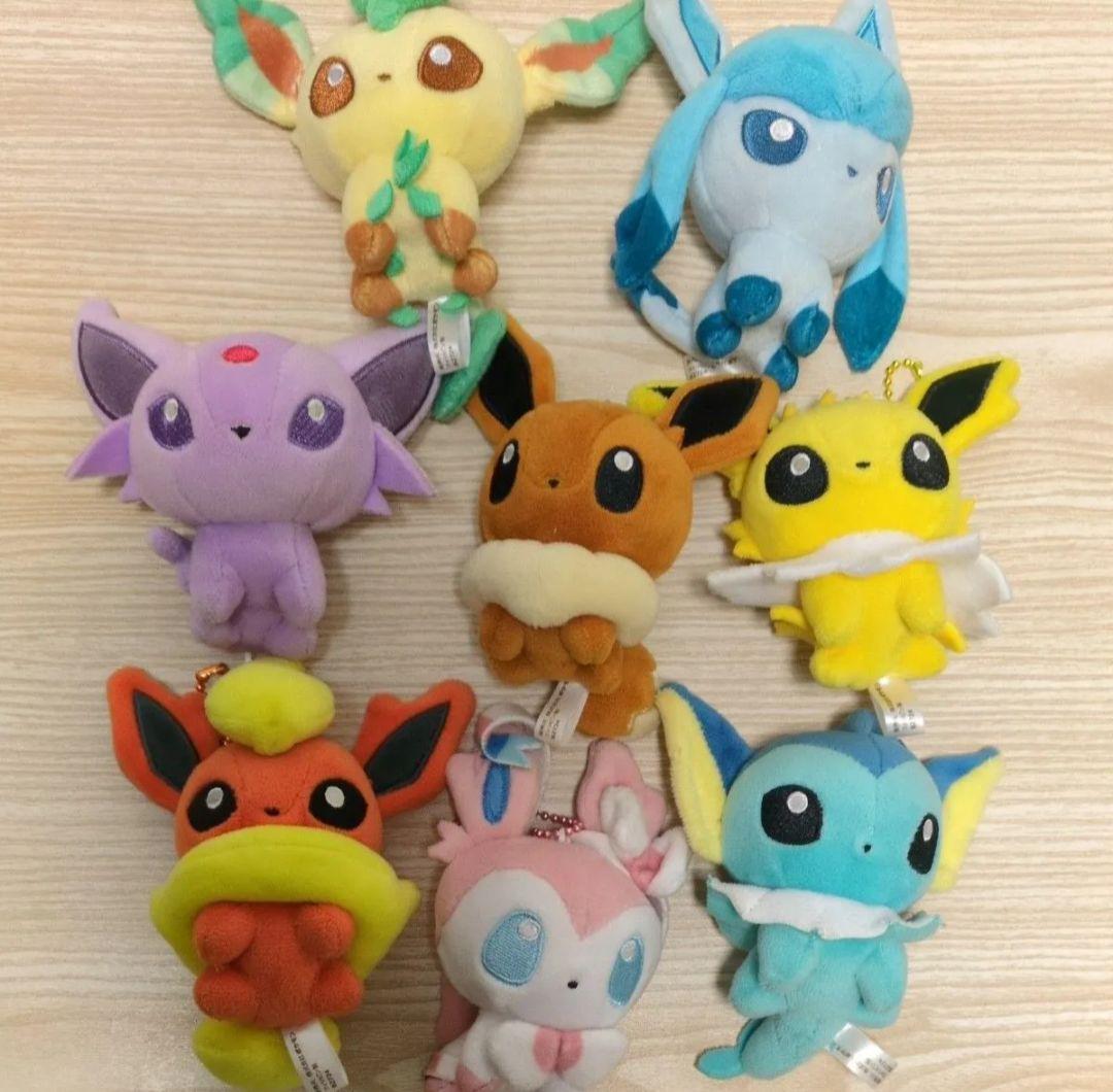 ポケモン ぬいぐるみ 8体セット　ブイズ　もっちりマスコット