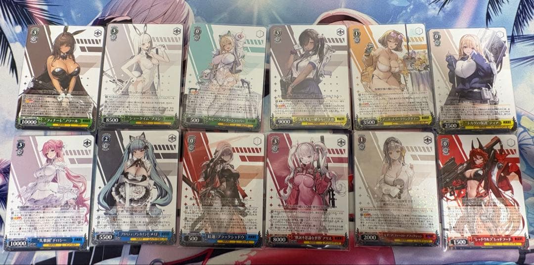 ヴァイス nikke RR以下4コン TD4コン　PR4枚 ヴァイスシュバルツ NIKKE RR以下4コン＋TD4コン ヴァイス/勝利の女神