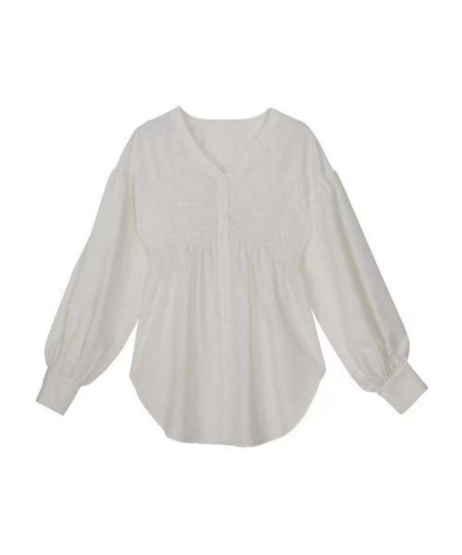 AMERI LINGERIE MOTIF SHIRRING SHIRT - メルカリ