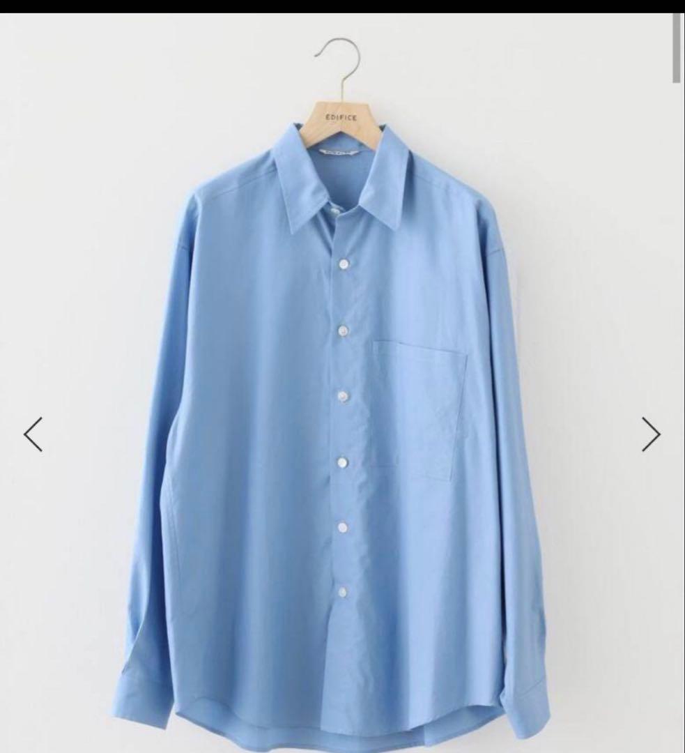 ユ*ん様 AURALEE WASHED FINX TWILL BIG SHIRT