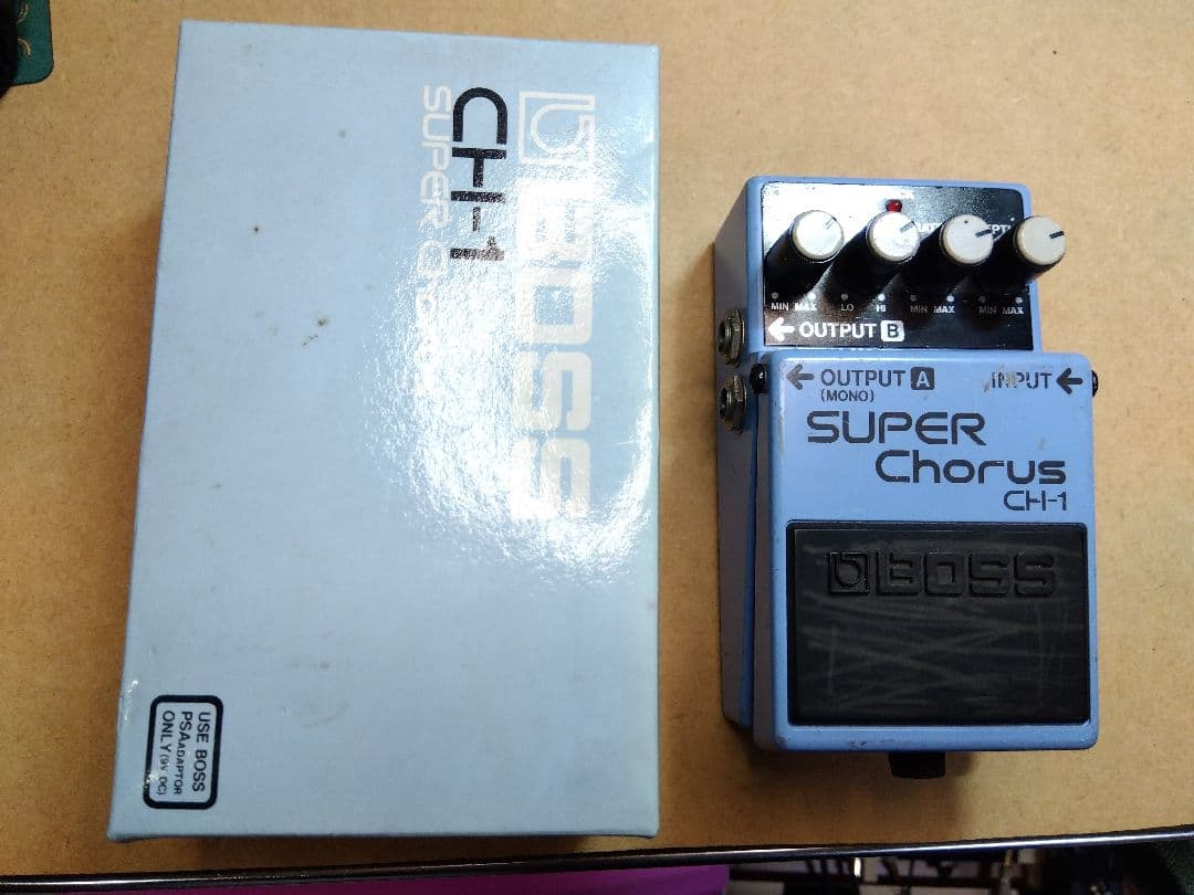 BOSS DS-2 & CH-1 エフェクターセット 動作OK! 箱 説明書付き