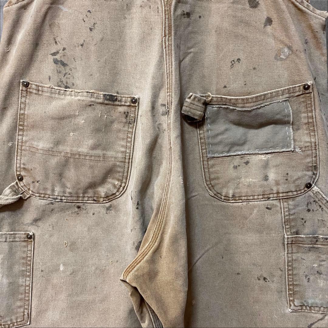 ボロスタイル カーハート ダブルニー SANDSTONE BIB OVERALL