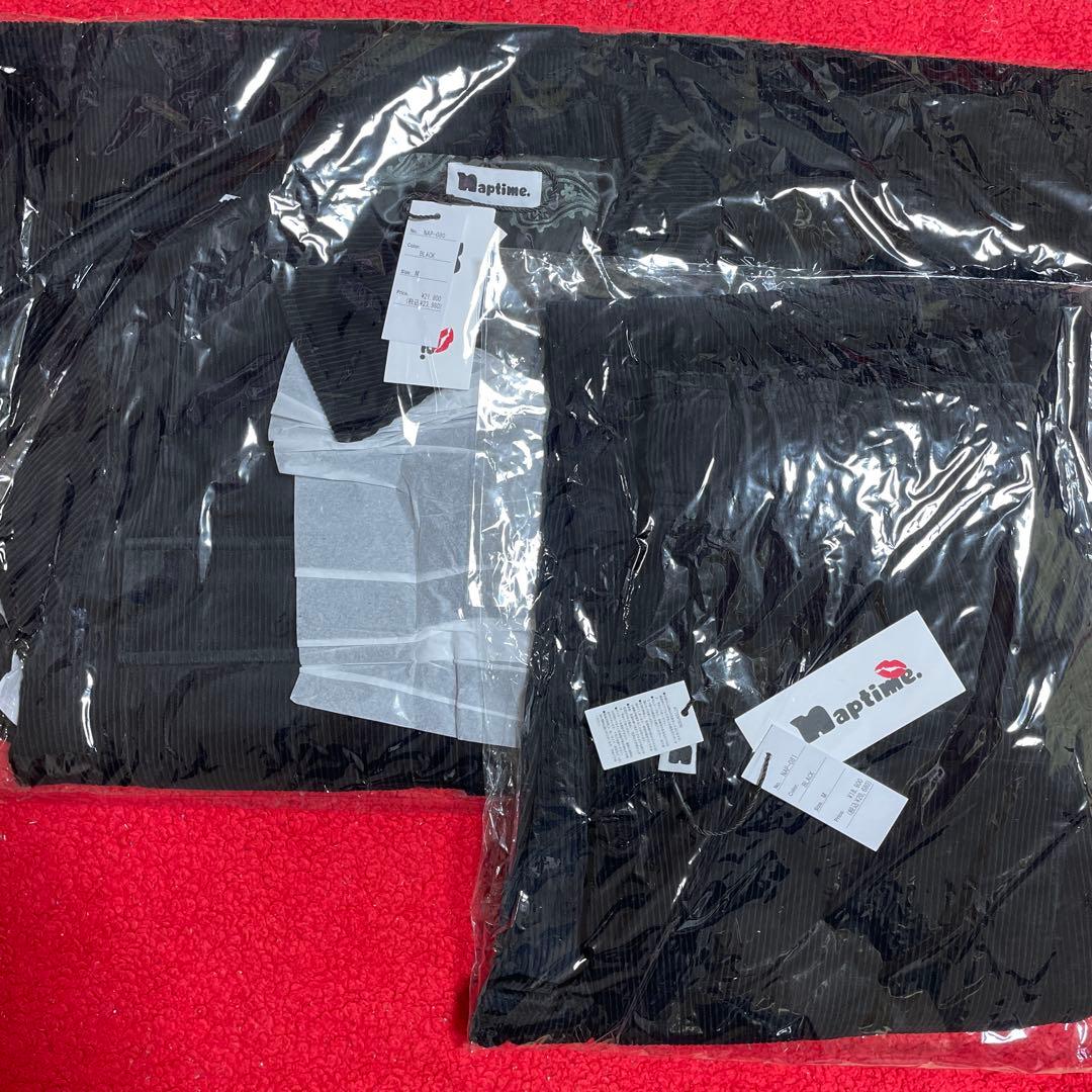 ナップタイム　naptime. Nissy 西島隆弘　　セットアップ　ブラック Naptime ナップタイム Nissy 西島隆弘 パーカー ブラック ユニセックス