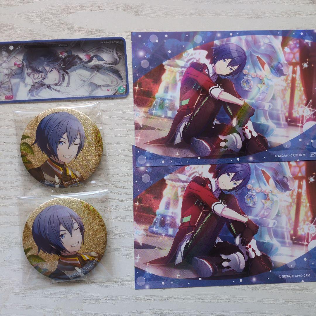 プロセカ グリッター缶バッジ 47A KAITO ヴァイスシュヴァルツ - メルカリ