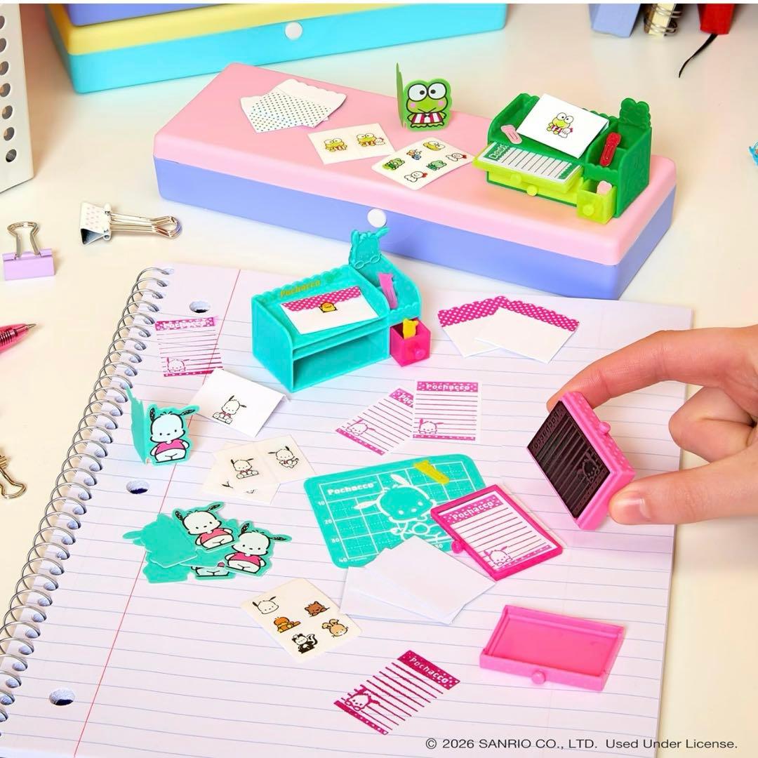 ミニバース ハローキティ＆フレンズ ミニチュア ステーショナリー 全