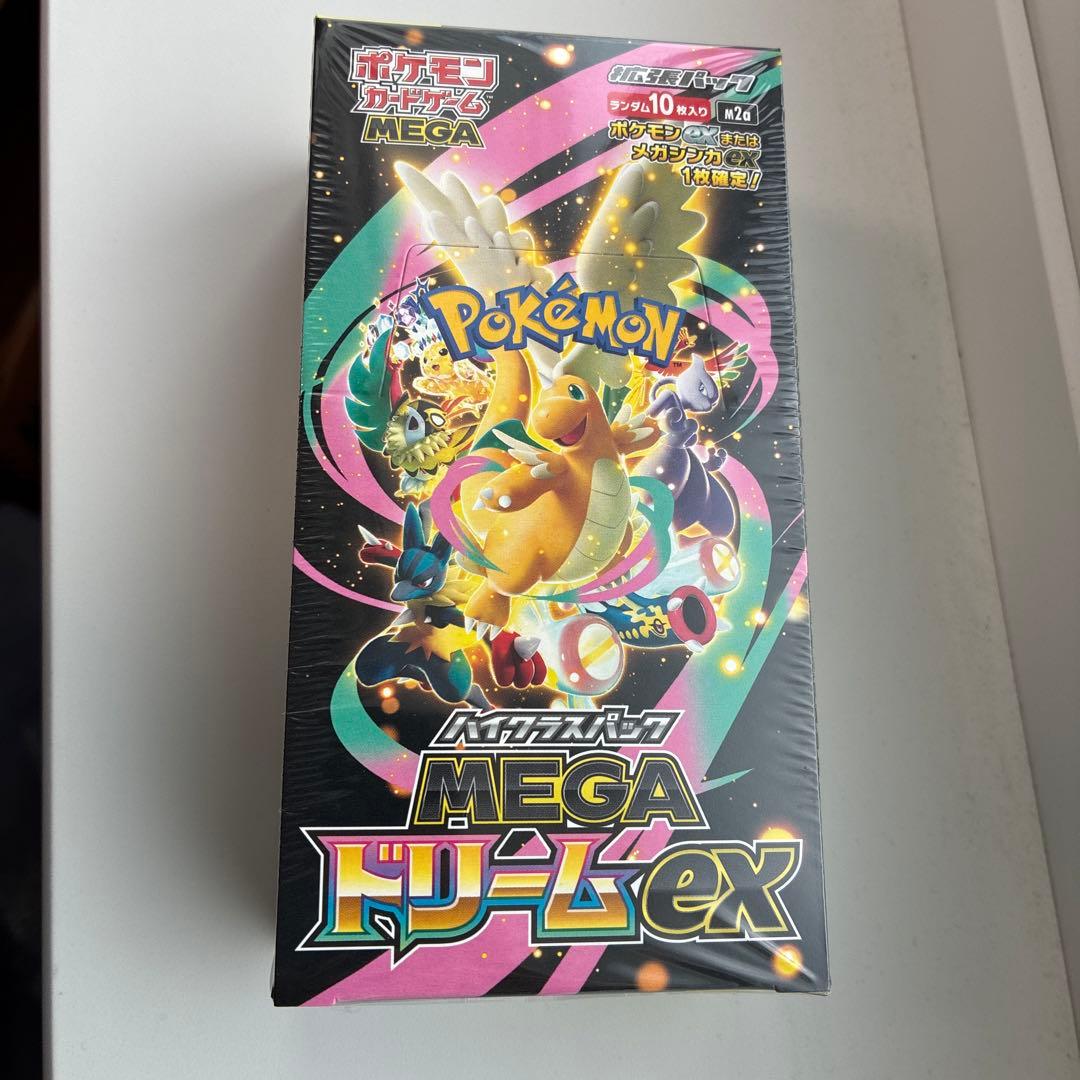【即日発送】ポケモンカード MEGAドリームex 1BOX【シュリンク付き】