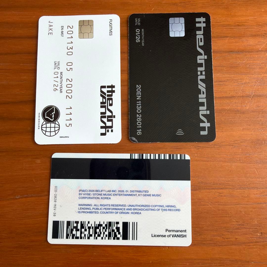 ENHYPEN THE SIN : VANISH ジェイク トレカセット - メルカリ