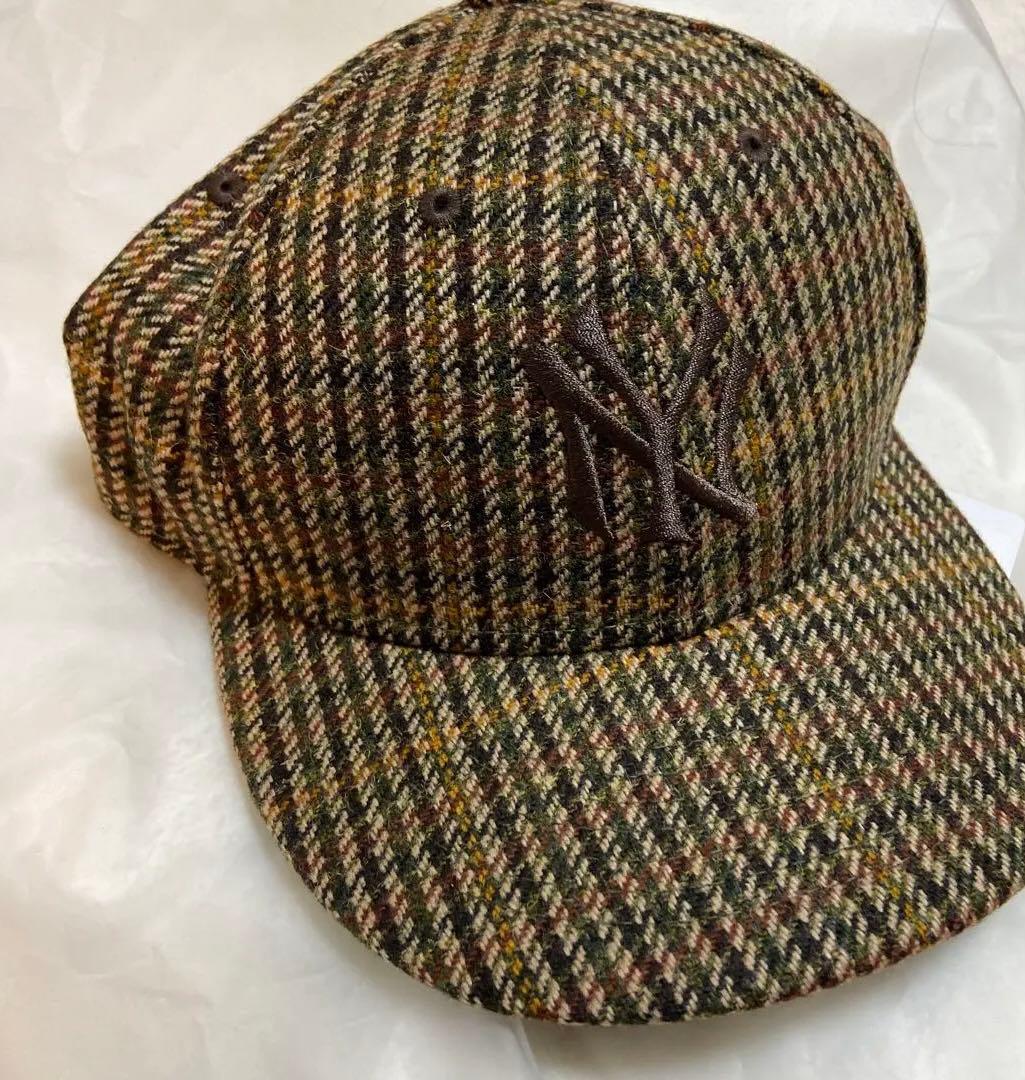 ツイード　ニューヨークヤンキース　キャップ