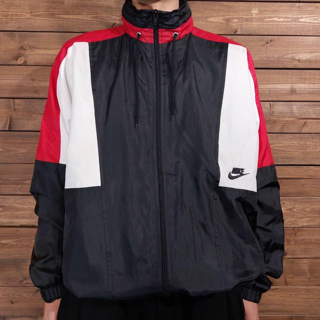 90s復刻 NIKE ARCHIVES ナイキ ナイロンジャケット L - メルカリ