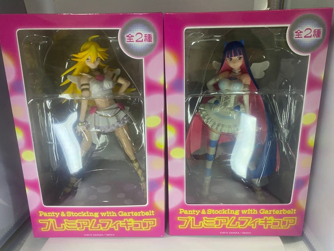パンティ&ストッキングwithガーターベルト プレミアムフィギュア ２種セット パンティ & ストッキング with ガーターベルト プレミアムフィギュア