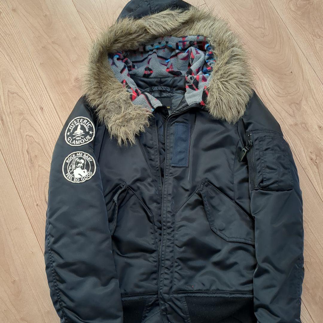 ヒステリックグラマー N2B プリマロフト ブルゾン - メルカリ