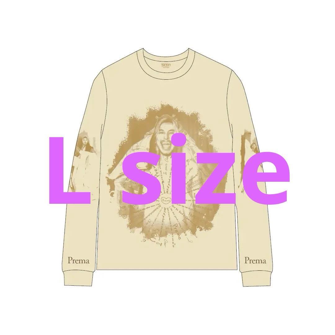 Prema 長袖 Tシャツ L Fujii Kaze Faded Perm - メルカリ