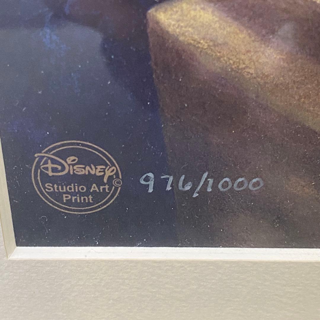 ミッキー魔法使い 限定版 スワロフスキー エディションリトグラフ