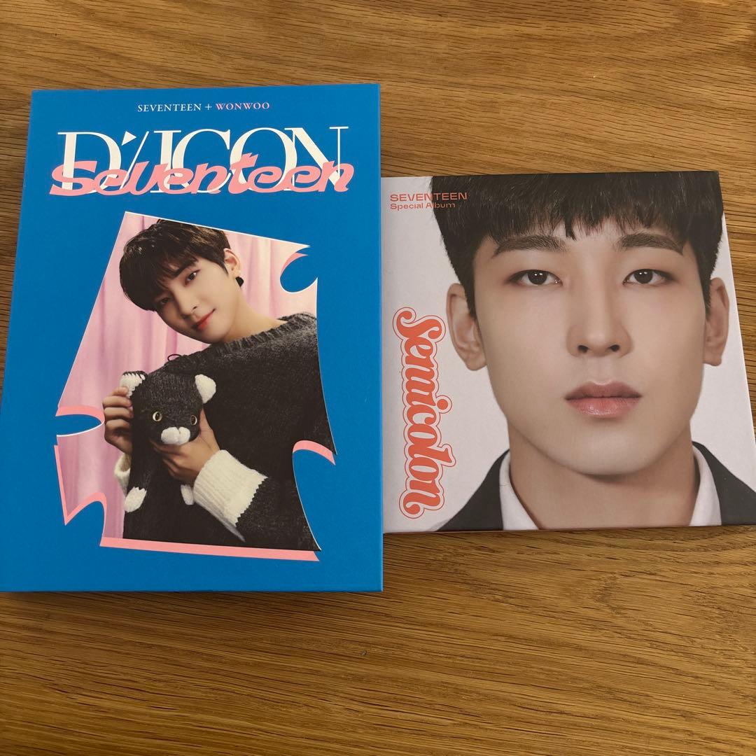 seventeen ウォヌ carat盤 セット まとめ売り - メルカリ