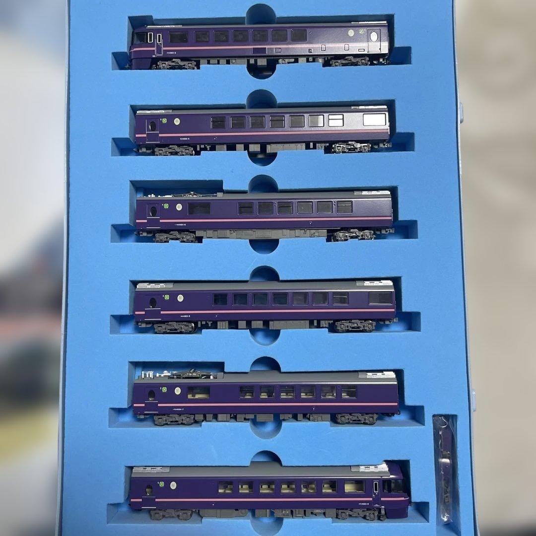 マイクロエース 485系 華 旧製品 室内灯付き 485系 お座敷列車「華」TG02編成（高崎車両センター）を弄る。DENSHA