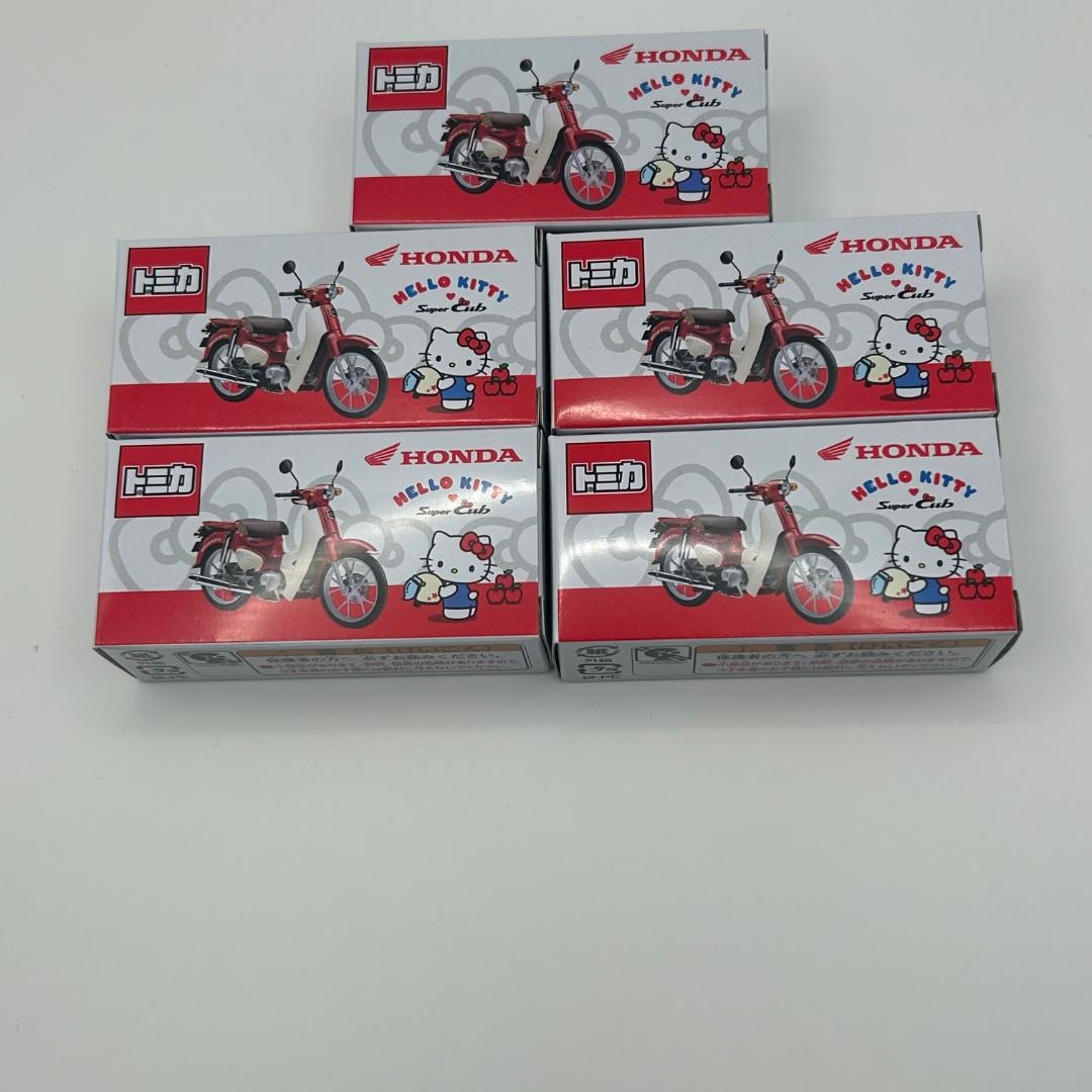 HONDA Hello Kitty Super Cub サンリオ キティ 5個