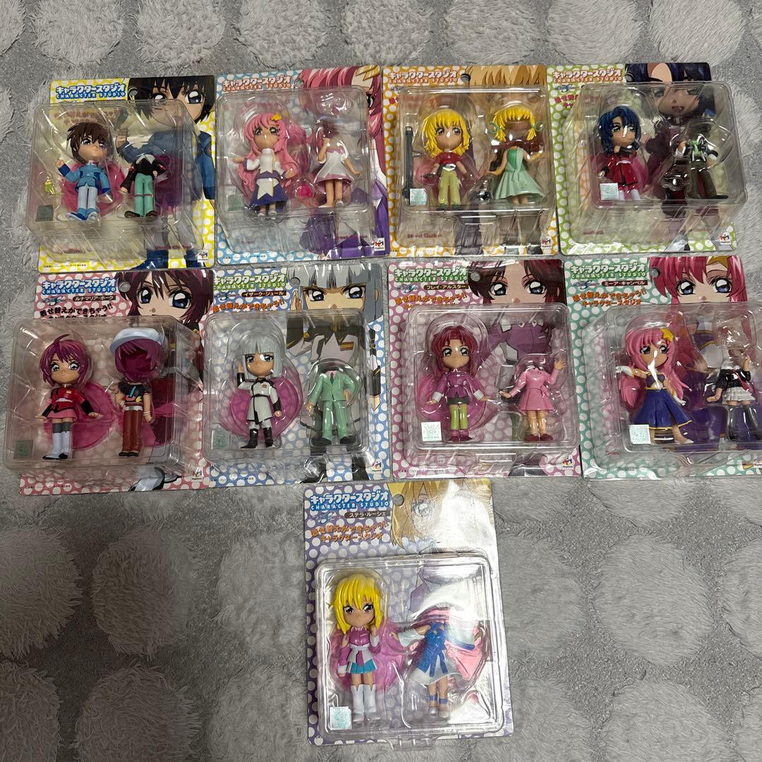 ガンダムSEED/DESTINYフィギュア キャラクタースタジオ 9種 機動戦士ガンダムSEED DESTINY」主役機3体が豪華フルセットで再登場