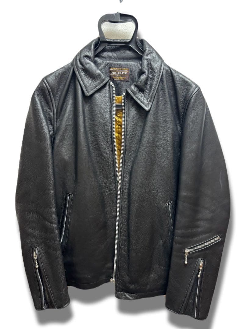 MR.OLIVE ミスターオリーブ レザージャケット Sサイズ