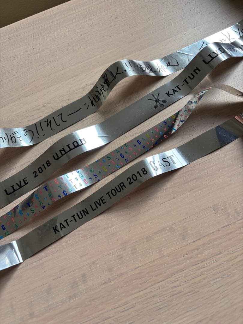 KAT-TUN LIVE TOUR 2018 銀テープ 2本セット - メルカリ