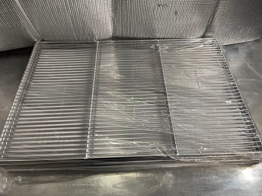 （遠藤孝）ホワイトサム　角ケーキクーラー足なし600×400mm 5枚