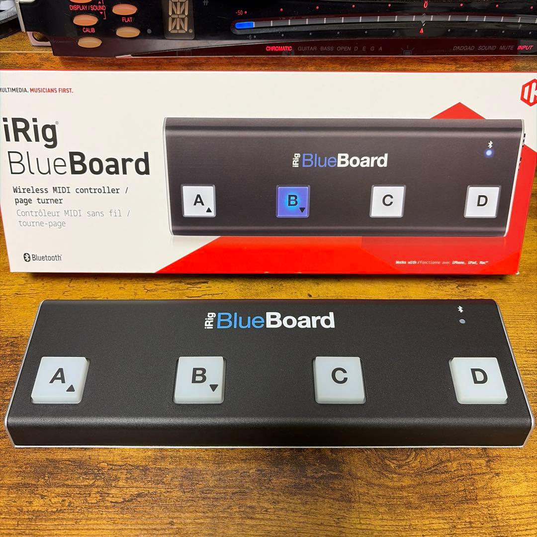 iRig BlueBoard MIDIフットコントローラー