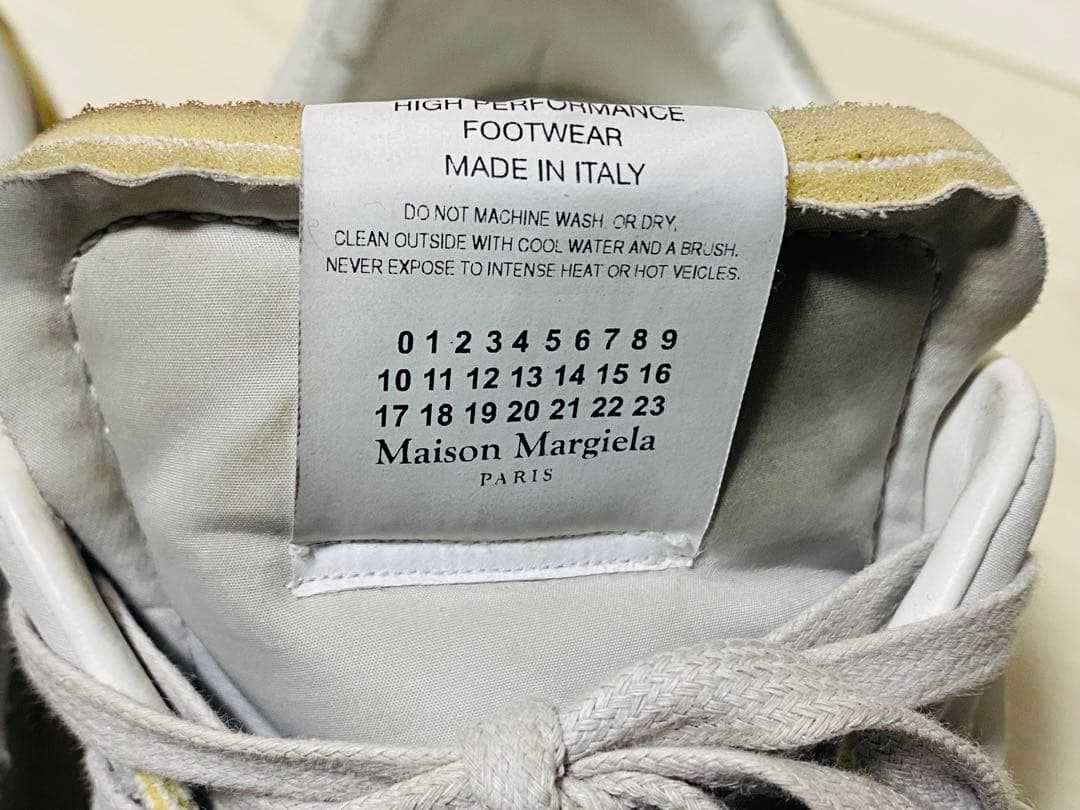 Maison Margielaレトロランナー 42（27.0cm） オフホワイト