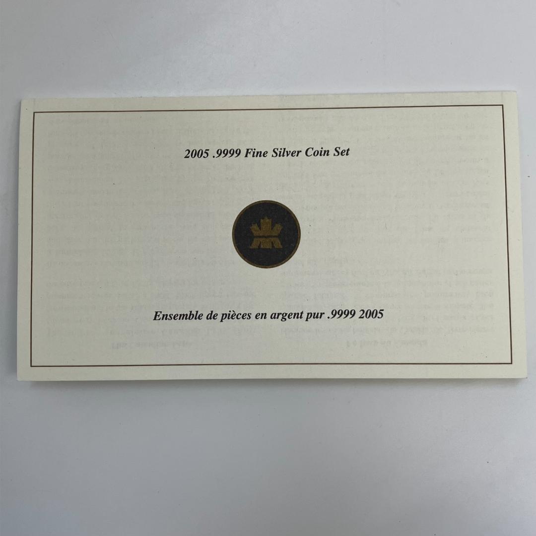 カナダ王立造幣局発行 Lynx ファインシルバーコイン4枚セット 2005年