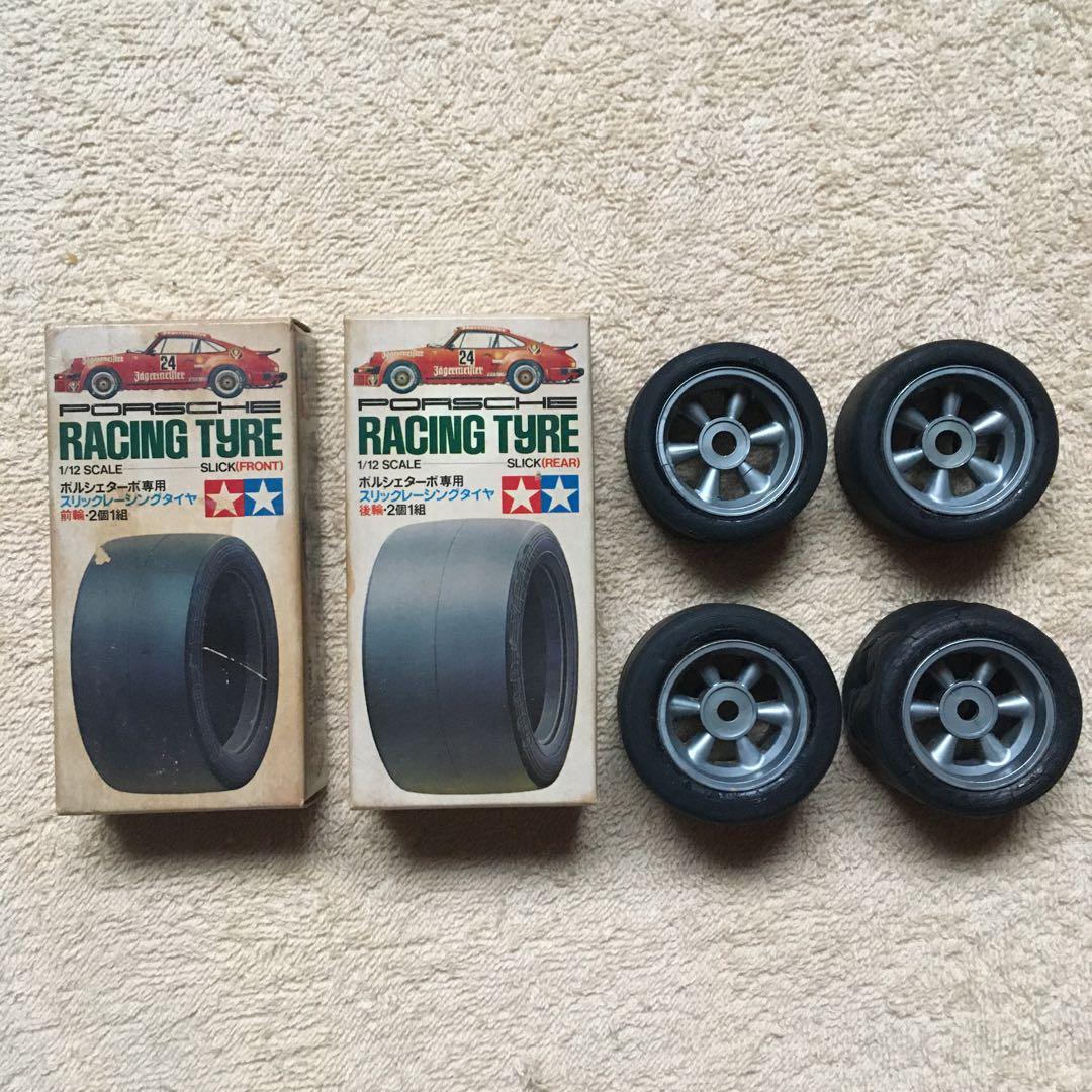 初代 当時物】タミヤ 1/12 ポルシェ 934 ターボ タイヤ＆ホイール