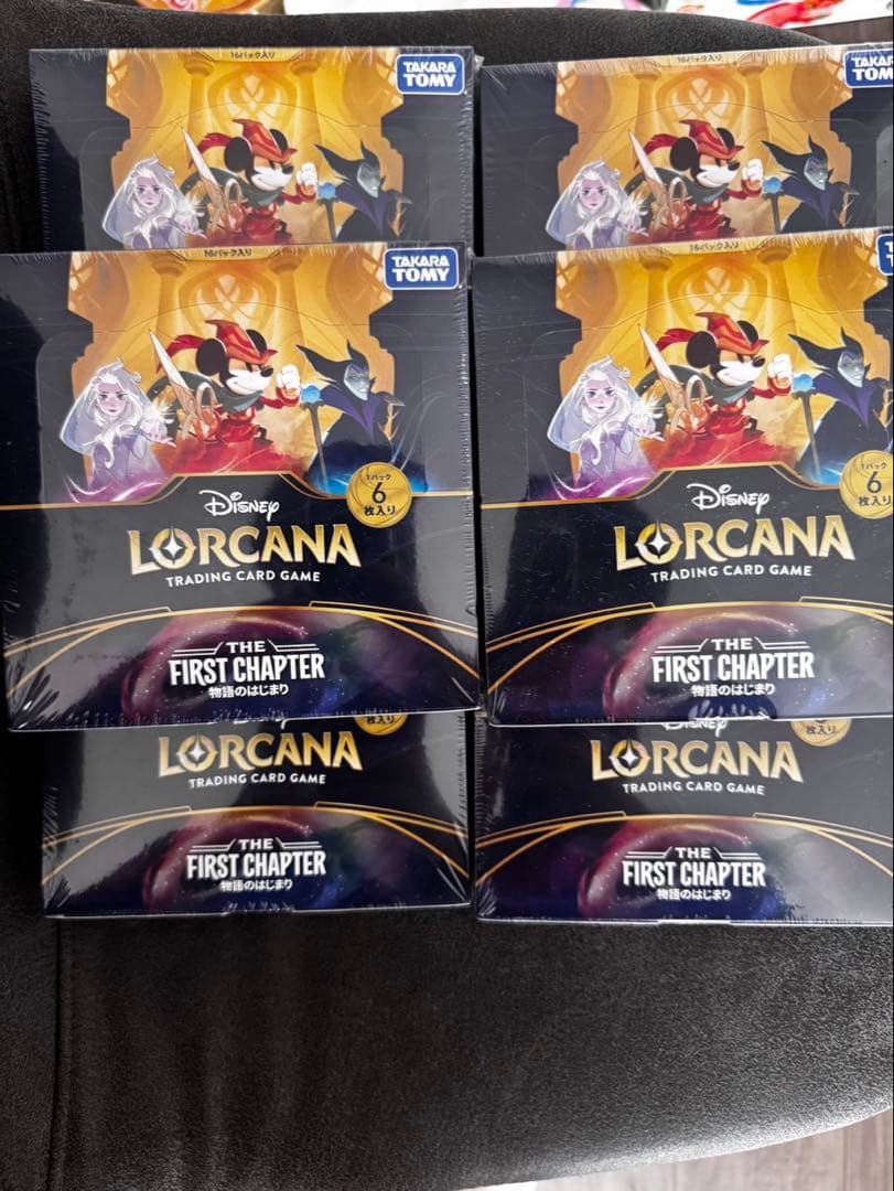 ディズニーロルカナ　第1弾　物語のはじまり　6BOX シュリンク付き