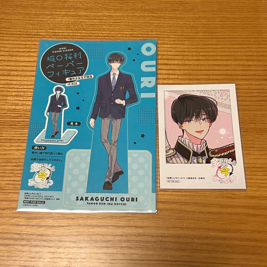 多聞くん今どっち！？ 坂口桜利 アニメイト 特典 - メルカリ