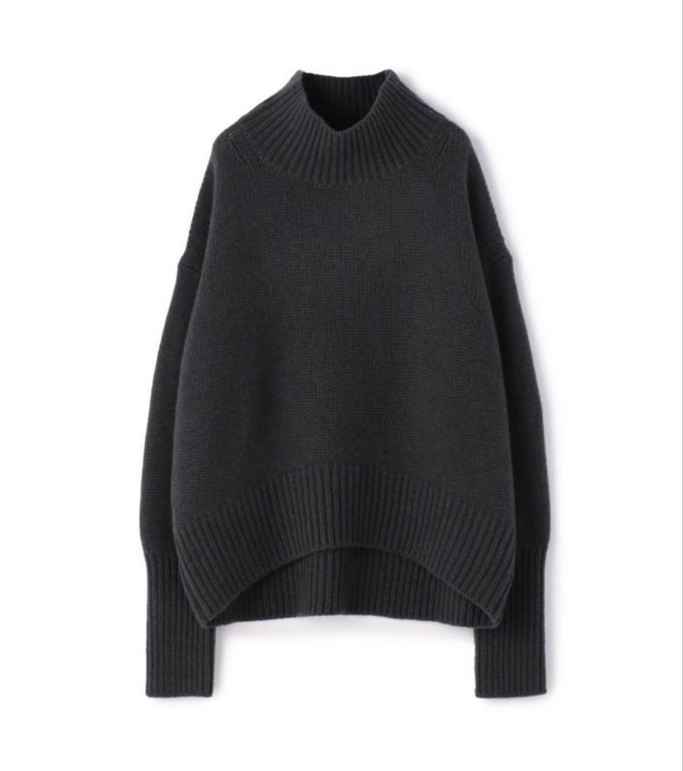 GALERIE VIE ファインウール ハイネックプルオーバー