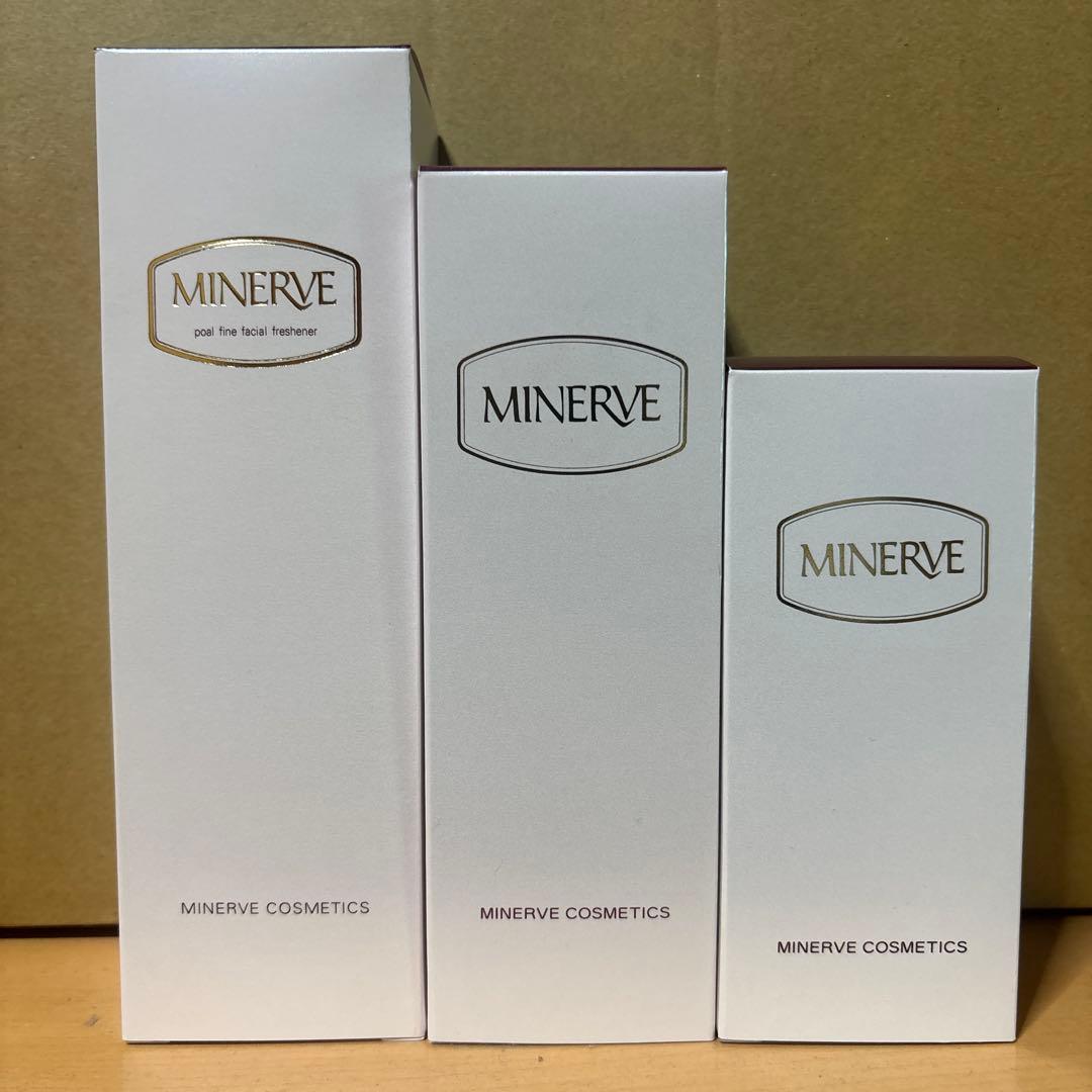 MINERVE 洗顔・化粧水・乳液3点セット