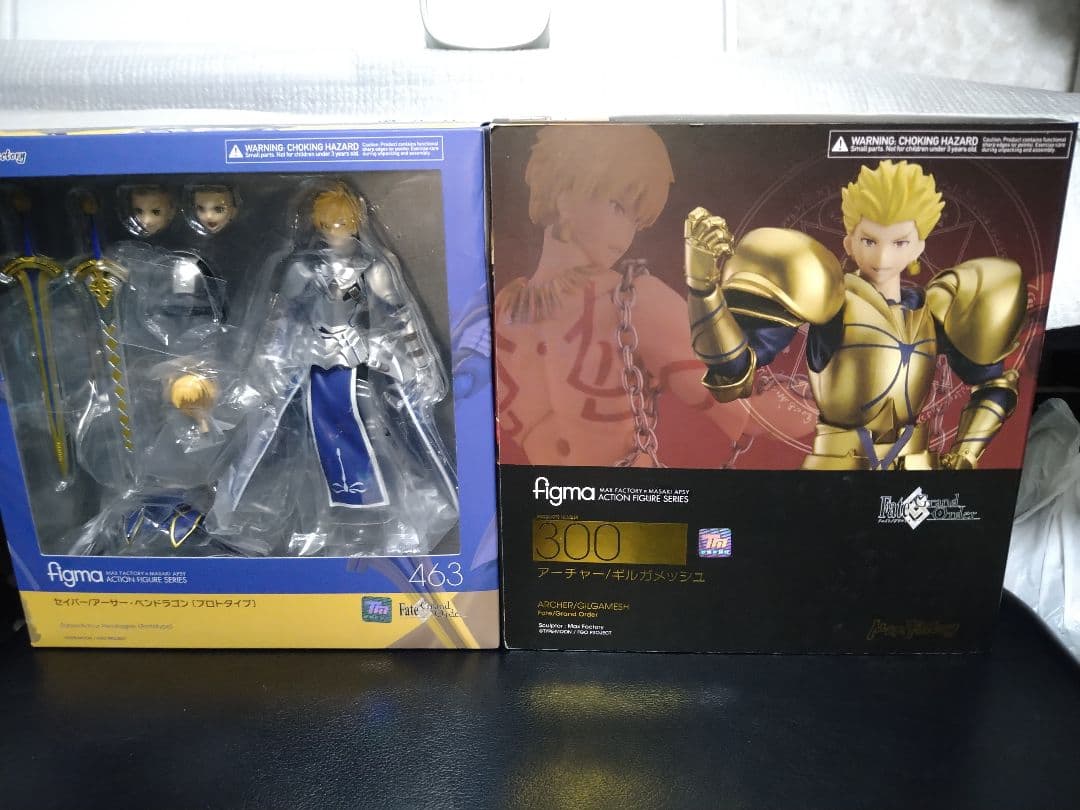 Figma セイバー&ギルガメッシュ(再販カラー) フィギュアセット