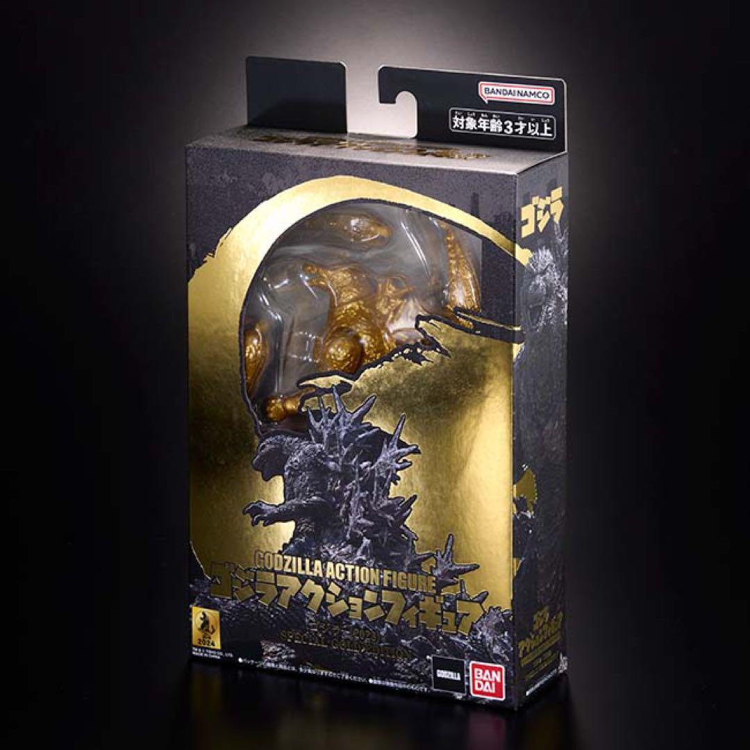ゴジラアクションフィギュア ゴジラ（2023）SPECIAL GOLD版 新品