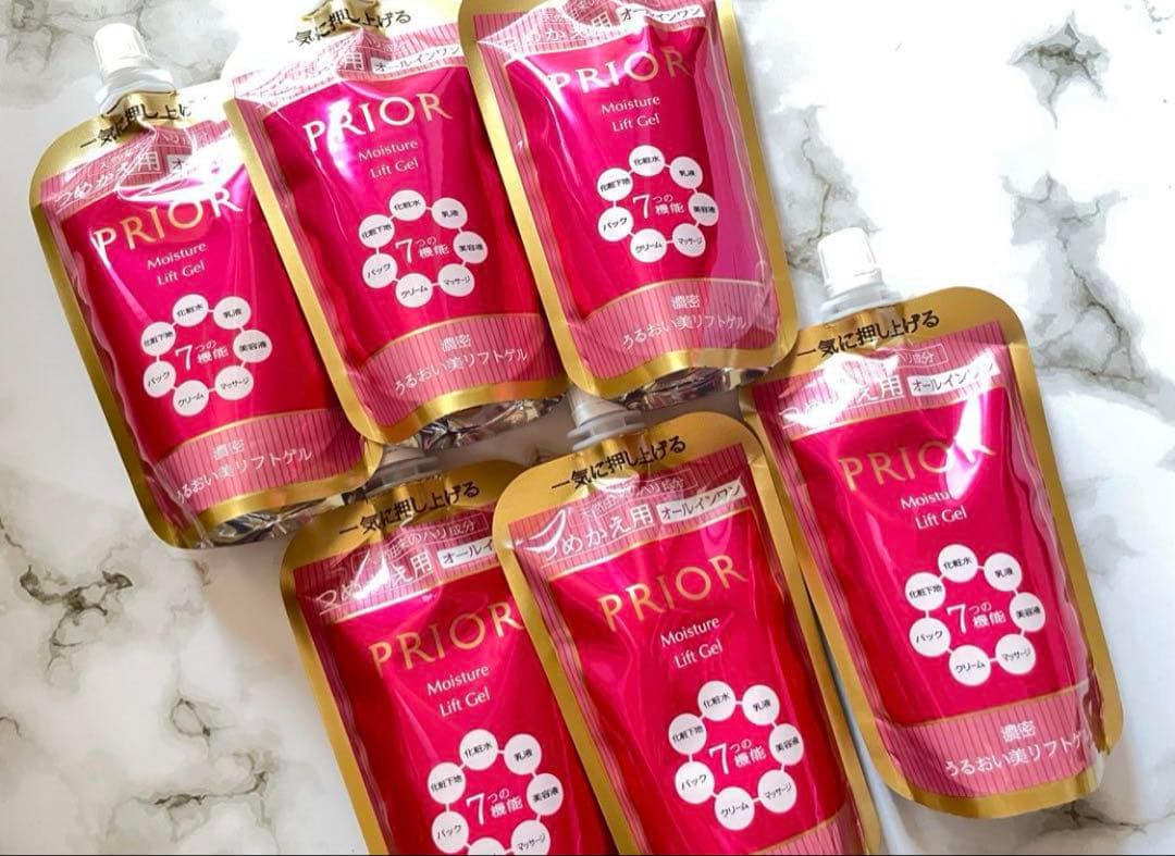 資生堂 プリオール薬用うるおい美リフトゲル つめかえ用 105mL 6個セット PRIOR(プリオール) プリオール 薬用 うるおい美リフトゲル 資生堂