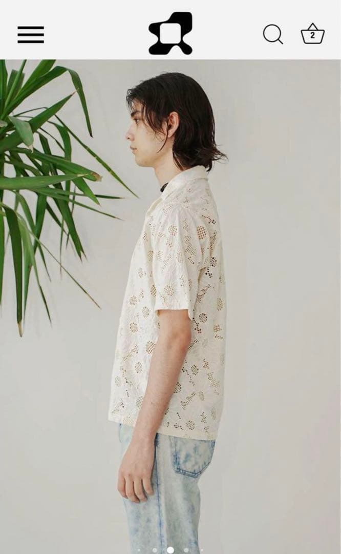 ours モーガン蔵人 SUNFLOWER SS23 CAYO SS SHIRT - メルカリ
