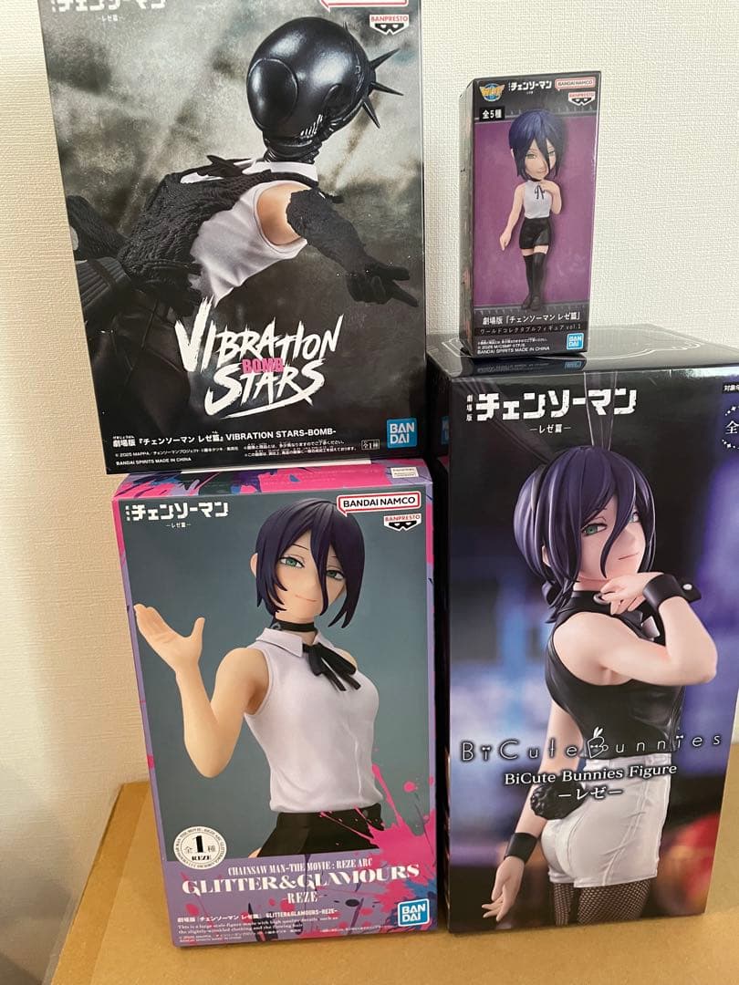 劇場版 チェンソーマン レゼ篇 レゼ フィギュア 4点セット