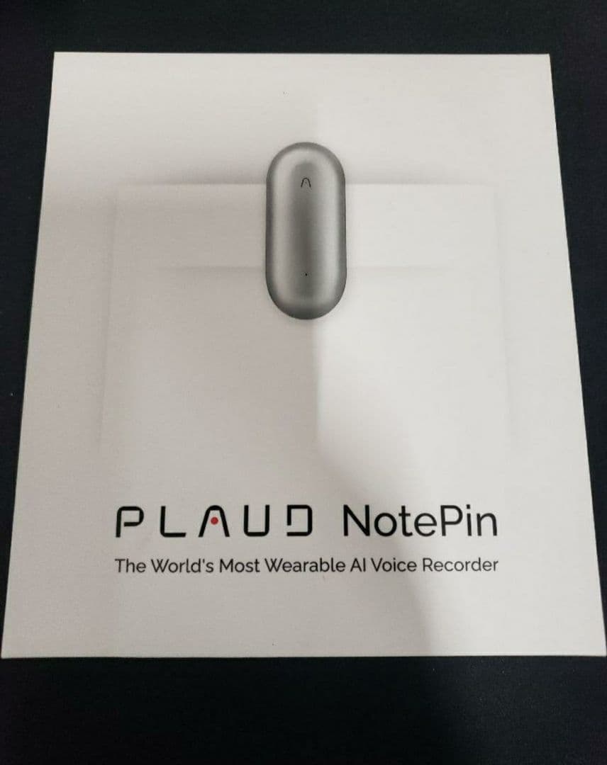 PLAUD NotePin AI ボイスレコーダー Amazon.co.jp: PLAUD NotePin AI ボイスレコーダー【先行版