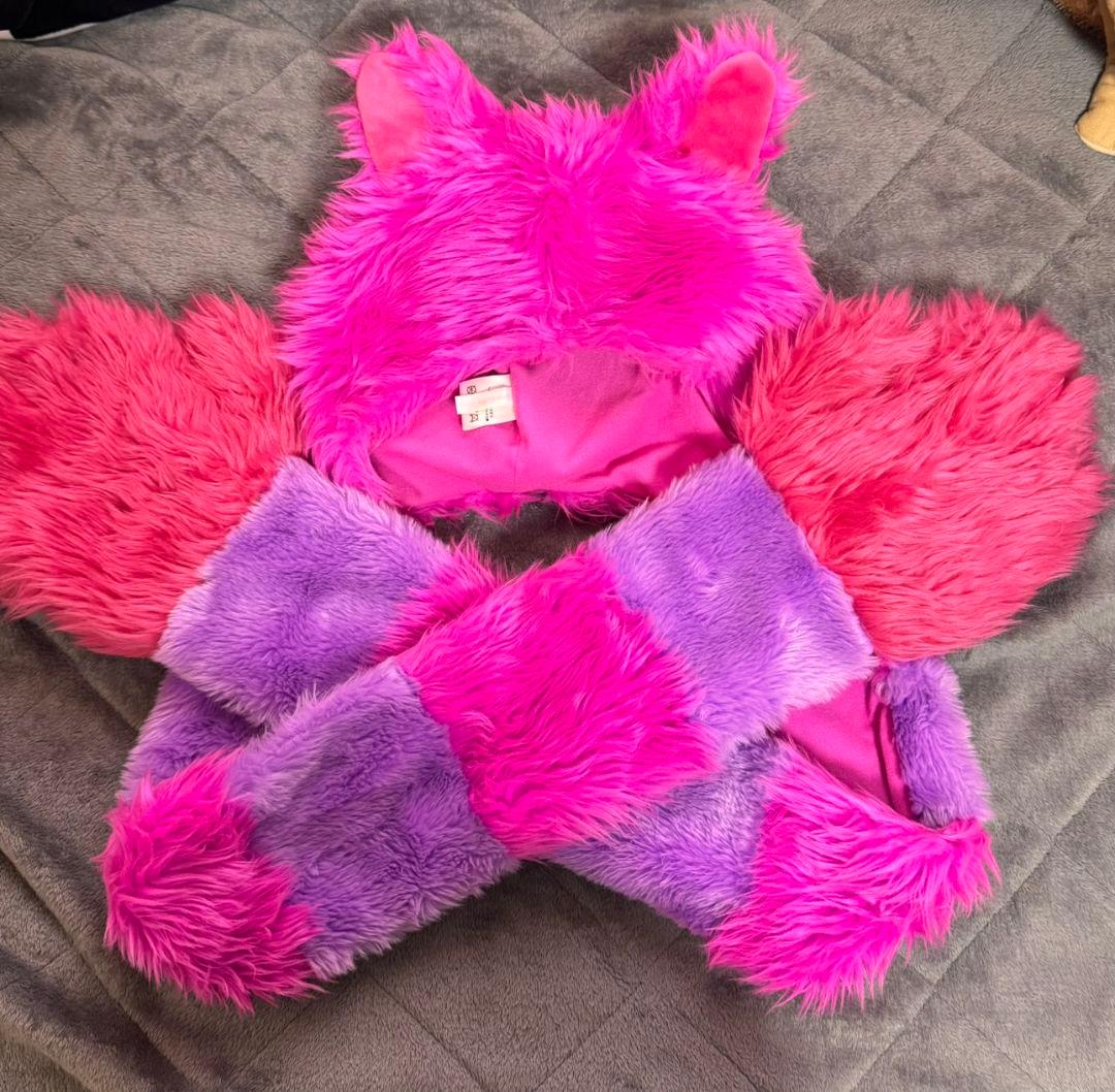 チェシャ猫　 マフラーファンキャップ Disney ディズニー チェシャ猫 マフラーファンキャップ - メルカリ