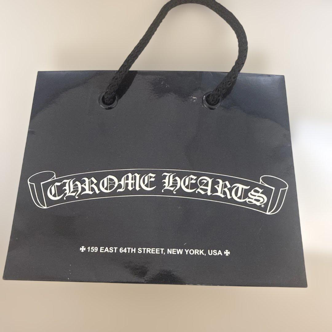 CHROME HEARTS ブラック紙袋 封筒 小型 クロムハーツショッパー - メルカリ